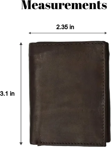 Vista 3 de MARSHAL Cartera de cuero para niños