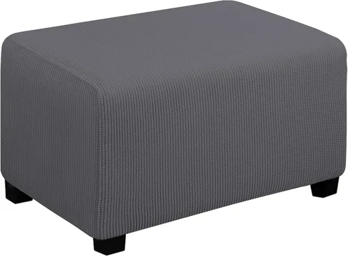 Vista 154 de Easy-Going Funda Elástica para Otomana Taburete de Almacenamiento Plegable Protector de Muebles Funda Rectangular Suave con Parte Inferior Elástica