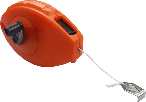 Vista 5 de FixtureDisplays® Carrete de tiza contratista con una botella de tiza 14771 14771