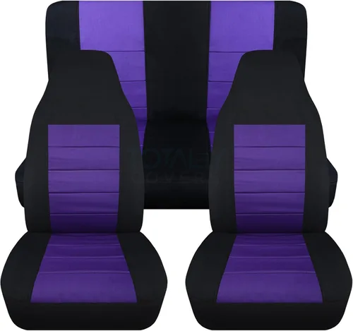 Vista 22 de Fundas para asientos de automóvil, Negro