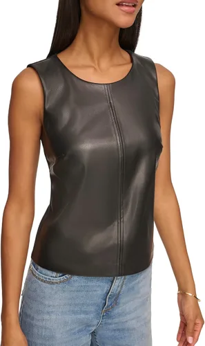 Vista 4 de Karl Lagerfeld Paris Blusa deportiva sin mangas para mujer