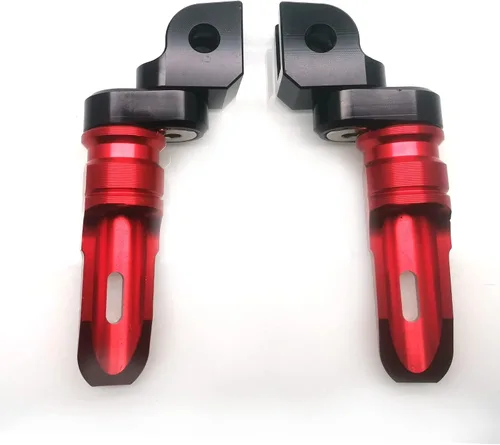 Vista 6 de MZS Estriberas de Motocicleta, Estriberas Dobles Ajustables para el Piloto Delantero Compatibles con FZ07 FZ09 FZ10 FZ1 FZ6 FZ6R FZ8 MT03 MT07 MT09