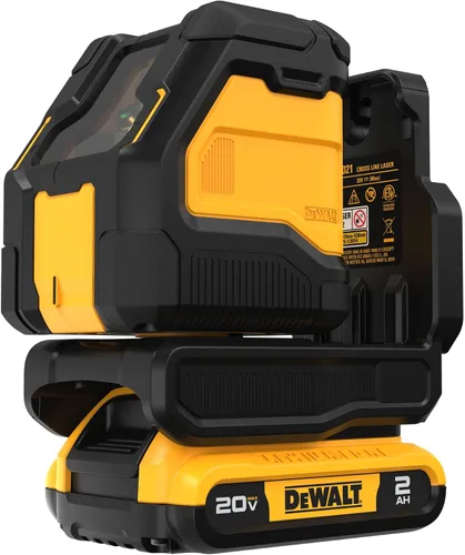Vista 15 de DEWALT Nivel láser máximo de 20 V, láser de línea cruzada, 3X360, verde, solo herramienta (DCLE34031B)