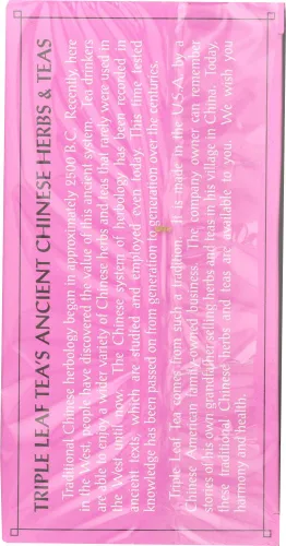 Vista 2 de TRIPLE LEAF TEA Hoja de morera, 20 BG, paquete de 6