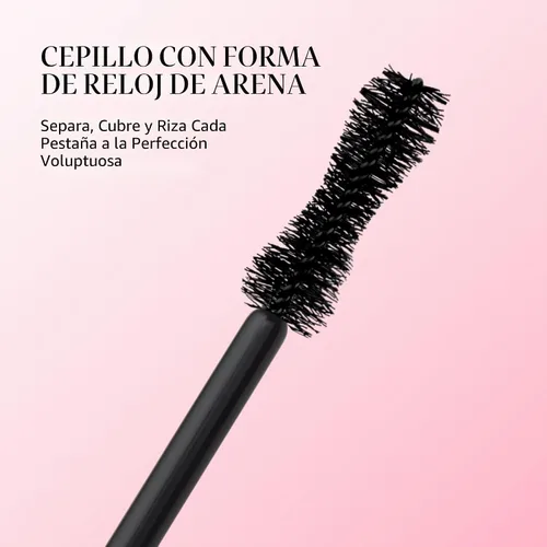 Vista 5 de Too Faced Better Than Sex Volumizing and Lengthening Mascara Vegan Formula, Dramatic Volume and Length Cruelty-Free Eye Makeup + Hourglass Brush