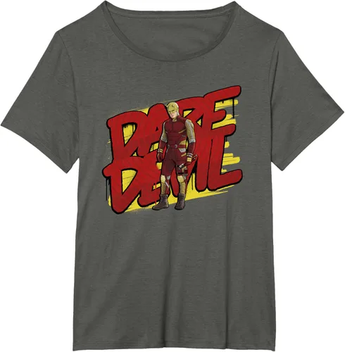 Vista 11 de Marvel Daredevil - Traje amarillo y rojo She-Hulk Disney+ camiseta, Negro