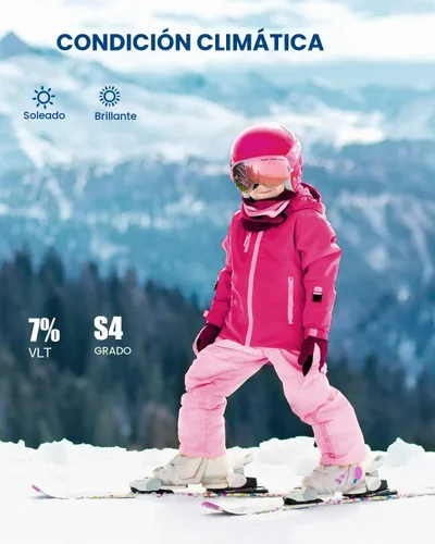 Vista 6 de ZIONOR XMINI Kids Ski Goggles - Snowboard Snow Goggles for Boys Girls Youth