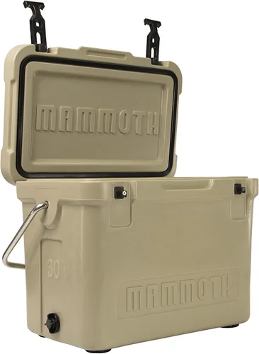 Vista 15 de Mammoth Coolers Cruiser Series, baúl de hielo duro aislado con construcción duradera de doble pared rotomoldeada, ideal para actividades recreativas