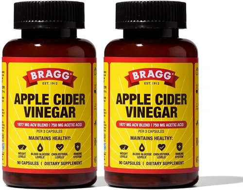 Vista 11 de BRAGG Cápsulas de vinagre de sidra de manzana, vitamina D y zinc para bienestar diario, 90