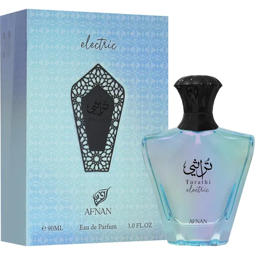 Vista 3 de Afnan Turathi Electric - Eau de Parfum unisex, 3.0 onzas líquidas