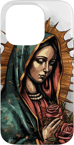 Vista 17 de Funda para iPhone 12 Pro Max Virgen De Guadalupe Católica Virgen De Guadalupe