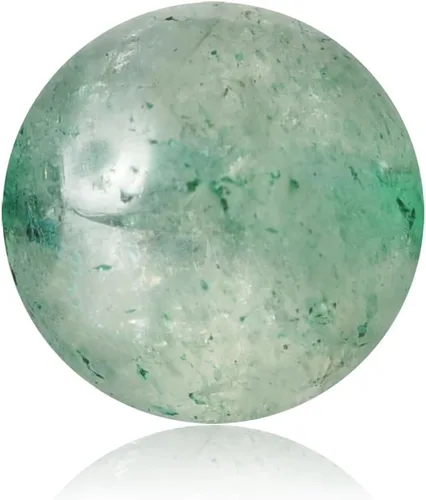 Vista 45 de 100 cuentas redondas sueltas de ágata natural de 0.236 pulgadas con agujero para collares, pulseras, aretes, con cordón elástico de cristal gratis