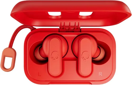 Vista 7 de Skullcandy Dime - Auriculares intraurales inalámbricos True Wireless, color rojo dorado
