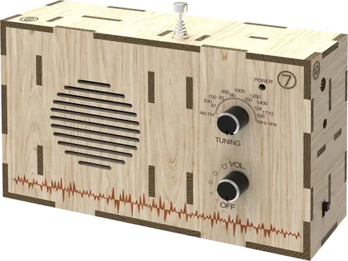 Vista 3 de Kaito Kit de radio AM/FM DIY-63 con personalización personal