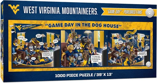 Vista 42 de YouTheFan NCAA Game Day in The Dog House - Rompecabezas de 1000 piezas