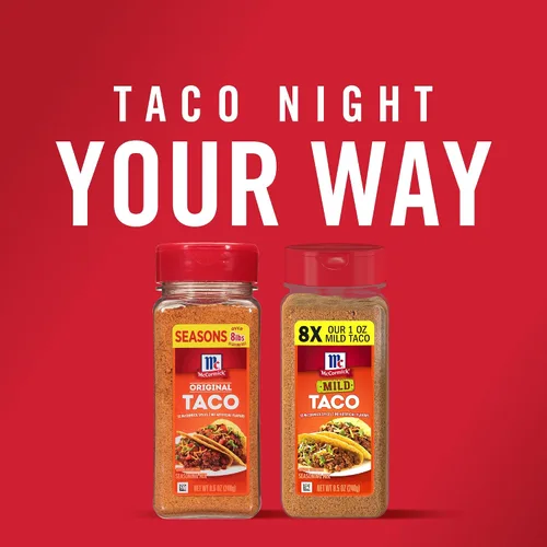 Vista 20 de Mezcla de condimentos para tacos original de McCormick, 24 oz