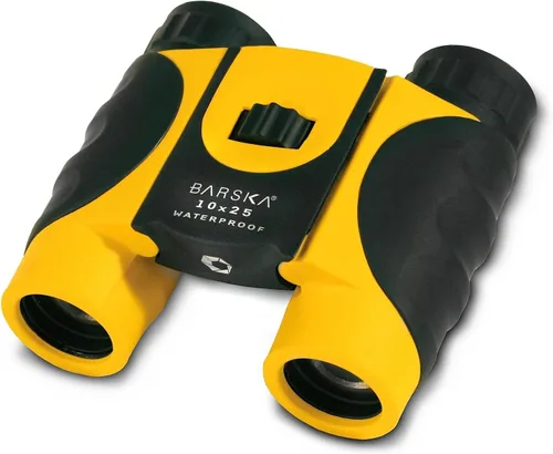 Vista 13 de Barska Blueline 10x25 Impermeable Ligero Compacto Binocualrs Negro