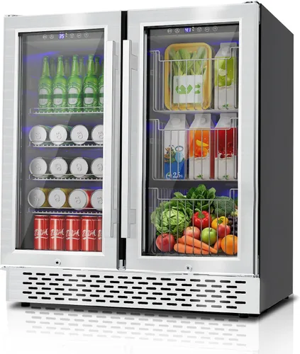 Vista 10 de Mini enfriador de vino de 8 botellas, refrigerador de bebidas con enfriamiento rápido, gabinete de vino termoeléctrico bodega para mujeres, hombres