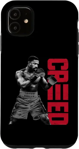 Vista 8 de Adonis Creed Pose with Vertical Logo red Case for iPhone 17