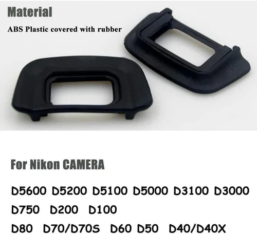 Vista 5 de MOSTOS® - Visor ocular para cámara DK-20 para cámara Nikon D5600 D5200 D5100 D5000 D3100 D70 D70S D60 D50 D40 D750