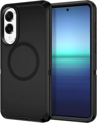 Vista 18 de I-HONVA para Samsung Galaxy S25 Plus, Funda para Galaxy S24 Plus [Compatible con MagSafe] Protección de 3 capas a prueba de golpes