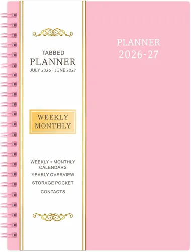 Vista 17 de Planner 2026-2027 - Weekly & Monthly Planner, Academic Planner 2026-2027 J-Green