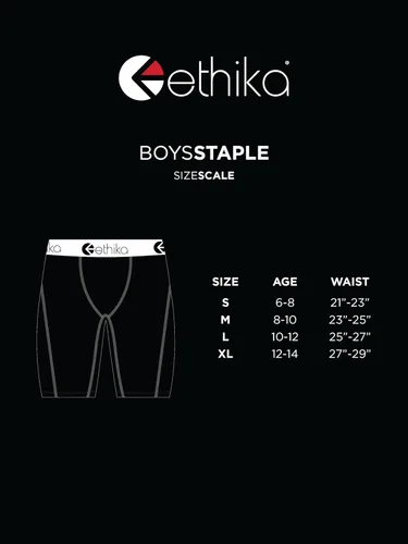 Vista 4 de Ethika Calzoncillos tipo bóxer básicos para niños Native Orange