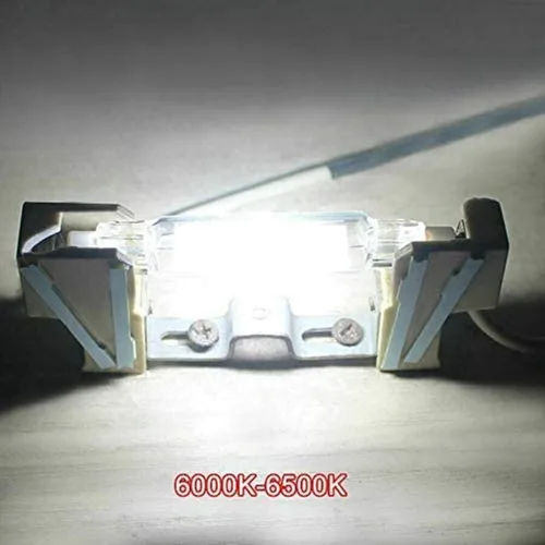 Vista 5 de Paquete de 2 luces COB LED R7S de 3.071 in 10 W equivalente a halógeno tipo J T3 120 V regulable luz blanca 6500 K de doble extremo R7S LED J78 Luz
