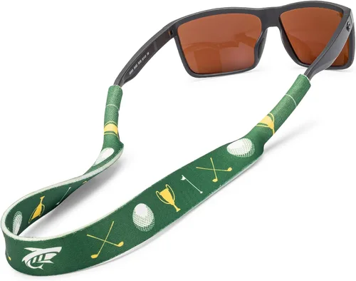 Vista 10 de Pilotfish Correa de neopreno para lentes de sol, retenedor de gafas de neopreno, cordón flotante seguro para lentes de sol con extremos Azteca