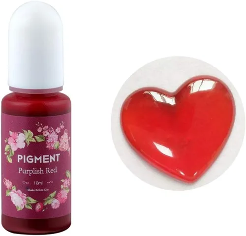 Vista 9 de Mezcla de resina epoxi UV de 0.3 fl oz, pigmento líquido, pigmento de resina colorante, secado rápido, manualidades, herramientas de fabricación