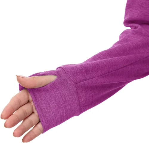 Vista 62 de TBMPOY Chaquetas con capucha y protección solar UPF 50+ para mujer, ligeras, de manga larga, para senderismo, exteriores, con cremallera completa
