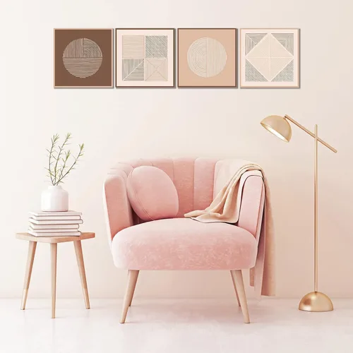 Vista 6 de Tatuo 6 piezas de cojín redondo a granel blanco decorativo para sofá, cojín y cama (16 pulgadas)