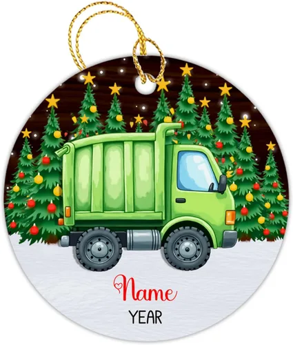 Vista 8 de Adorno de Navidad de ambulancia 2023, adorno de ambulancia personalizado con nombre y año, adorno paramédico personalizado, decoración colgante