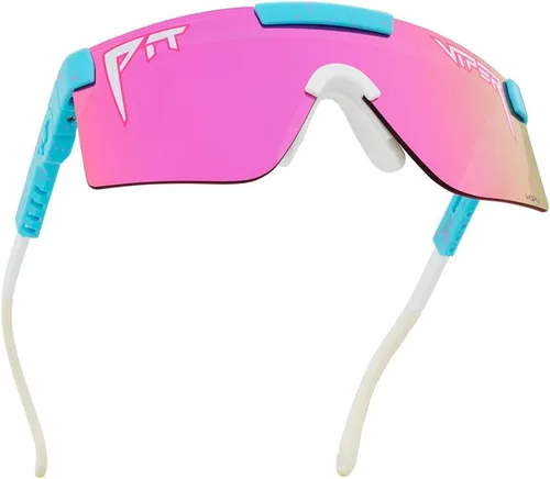 Vista 19 de Pit Viper Sunglasses I The Original 2.0 I 100% UV Lens, Indestructible Frame I Turbo Adjustable I Micro Fiber Bag & Straps
