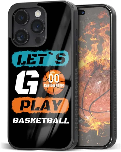 Vista 12 de Fundas de teléfono de baloncesto personalizadas para iPhone 8 11 12 13 14 15 16 17 Pro Max Plus Mini para Samsung A03 A13 A14 A15 A51 A52 A53 A54