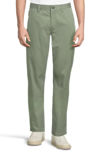Vista 6 de Volcom Frickin - Pantalón chino elástico moderno para hombre, pantalones de sarga elásticos para uso diario Negro