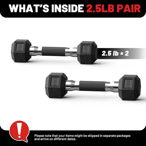 Vista 2 de Dumbbell 2.5-100lb, Weights Dumbbells for Women&Men for Home Gym