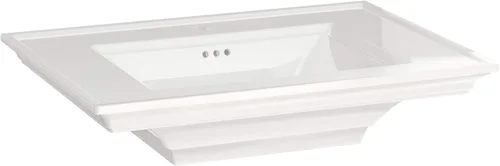 Vista 19 de American Standard 9056030.476 Town Square S - Lavabo para lavabo, color cereza oscuro