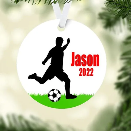 Vista 22 de Touber Adorno de Navidad personalizado para niños, adorno personalizado de recuerdo de ballet de bailarina