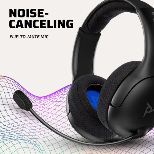 Vista 3 de PDP Gaming LVL50 Wireless Stereo Headset With Noise Cancelling Microphone Black - PS5PS4