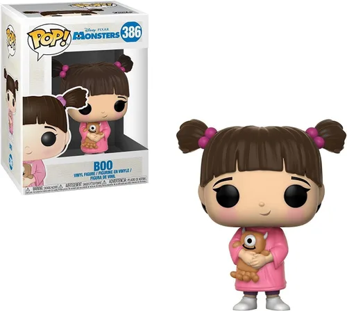 Vista 2 de POP Disney Pixar: Monsters Inc. 20th - Boo Funko Pop! Figura de vinilo (incluye funda protectora compatible con POP Box), multicolor, 3.75 pulgadas