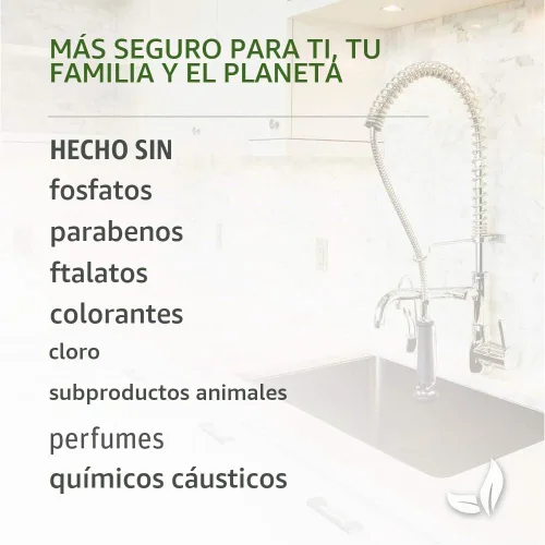 Vista 4 de Grab Green Limpiador de eliminación de basura, 48 cápsulas, pera roja