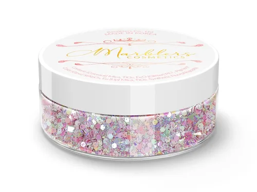 Vista 26 de MARBLERS Polvo de mica natural grueso [perla azul acero] 0.11 onzas (0.11 oz) altamente pigmentado no tóxico, vegano, libre de crueldad animal