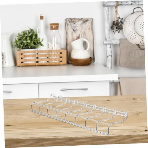 Vista 7 de Escurridor de platos de acero inoxidable, soporte multifuncional para encimera de cocina, ahorra espacio, fácil de usar para drenar platos