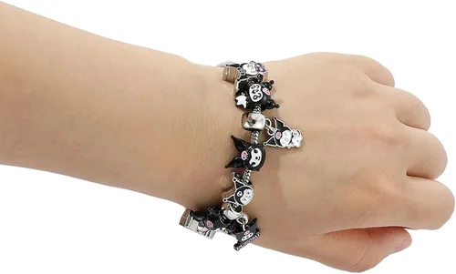 Vista 5 de Hagkun Pulsera de cosplay de anime, pulsera de bricolaje, regalo para fanáticos del anime y niñas