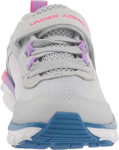 Vista 2 de Under Armour Tenis de correr unisex Assert 9 con cierre alternativo ancho para niños