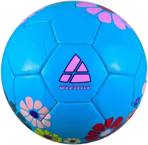 Vista 21 de Balón de fútbol Vizari con flores