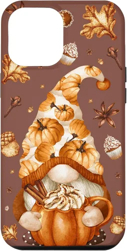 Vista 25 de iPhone 14 Autumn Gnomo Love Pumpkin Spice, Fall Yall y funda de Acción de Gracias