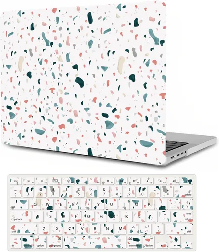 Vista 15 de Funda compatible con MacBook Pro de 13 pulgadas 2012 2011 2010 2009 2008 versión A1278, funda protectora de plástico duro y cubierta de teclado