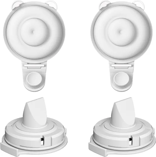 Vista 8 de 4 piezas de insertos de brida de 0.51 pulgadas compatibles con Momcozy M9/M6/M5/V1 Pro/V2 Pro/S12 Pro/S9 Pro, para piezas de repuesto de extractor